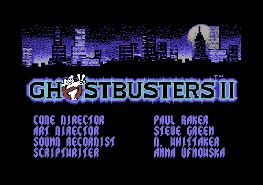 Ghostbusters II screenshot 3 for Commodore 64